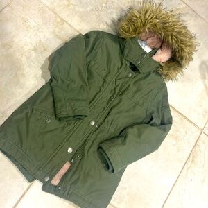 Girls winter parka